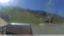 Dolní část sjezdovky