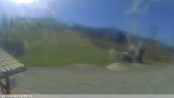 Dolní část sjezdovky