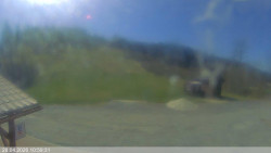 Dolní část sjezdovky