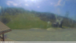 Dolní část sjezdovky