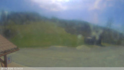 Dolní část sjezdovky