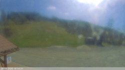 Dolní část sjezdovky