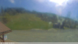 Dolní část sjezdovky