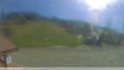 Dolní část sjezdovky