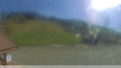 Dolní část sjezdovky