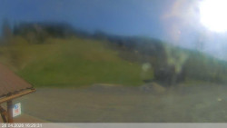 Dolní část sjezdovky