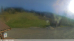 Dolní část sjezdovky