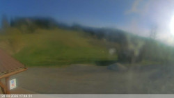 Dolní část sjezdovky