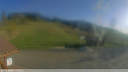 Dolní část sjezdovky