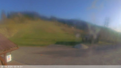 Dolní část sjezdovky