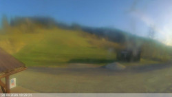 Dolní část sjezdovky