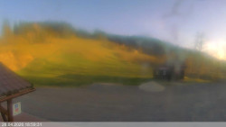 Dolní část sjezdovky