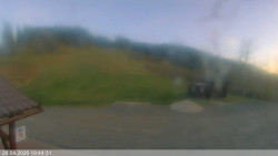 Dolní část sjezdovky