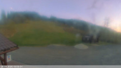 Dolní část sjezdovky