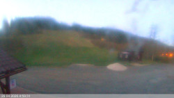 Dolní část sjezdovky