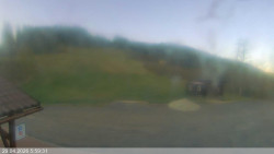 Dolní část sjezdovky