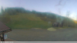 Dolní část sjezdovky