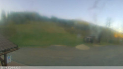 Dolní část sjezdovky