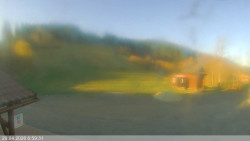 Dolní část sjezdovky