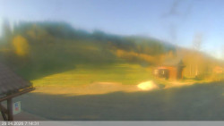 Dolní část sjezdovky