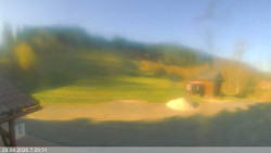 Dolní část sjezdovky