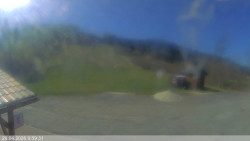 Dolní část sjezdovky