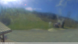 Dolní část sjezdovky