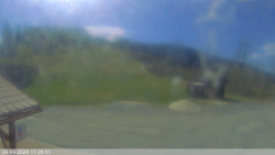 Dolní část sjezdovky