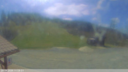 Dolní část sjezdovky