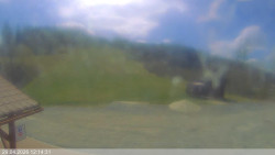 Dolní část sjezdovky