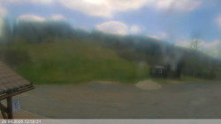 Dolní část sjezdovky