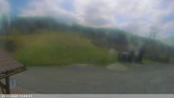 Dolní část sjezdovky