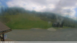 Dolní část sjezdovky