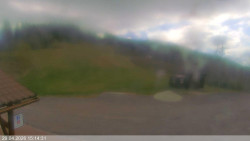 Dolní část sjezdovky