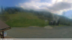 Dolní část sjezdovky