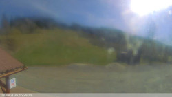 Dolní část sjezdovky