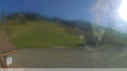 Dolní část sjezdovky