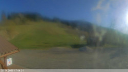 Dolní část sjezdovky