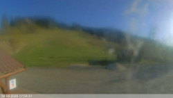 Dolní část sjezdovky