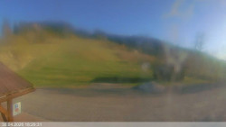 Dolní část sjezdovky