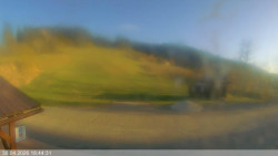 Dolní část sjezdovky