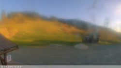 Dolní část sjezdovky