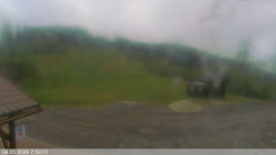 Dolní část sjezdovky