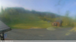 Dolní část sjezdovky