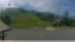 Dolní část sjezdovky