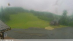 Unterer Teil der Skipiste