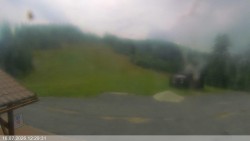 Lower part of the ski slope