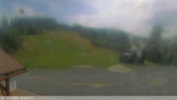 Lower part of the ski slope