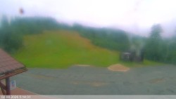 Lower part of the ski slope
