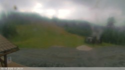 Dolní část sjezdovky